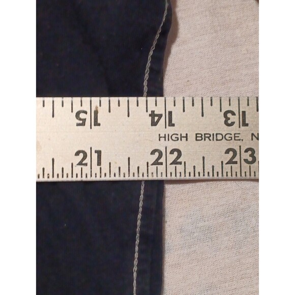 Armani Jeans Mens T-Shirt Size XL Black Long Sleeve Crew Neck 100% Cotton - Picture 5 of 5